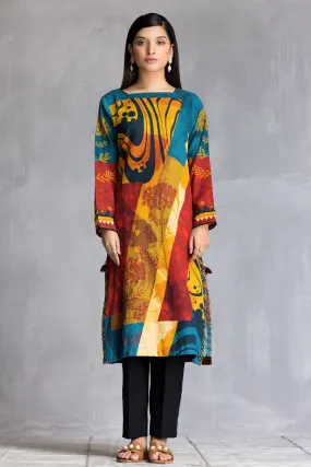 1-PC Stitched Khaddar Kurti