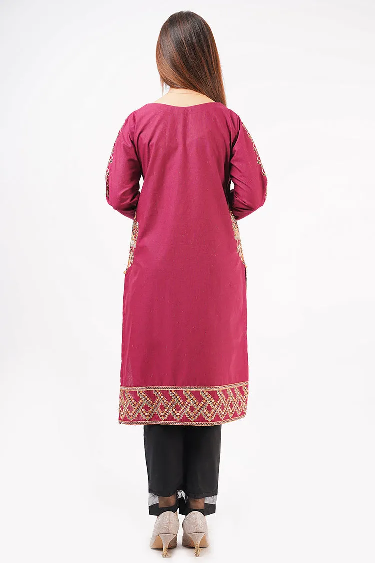 1-PC Stitched Khaddar Kurti