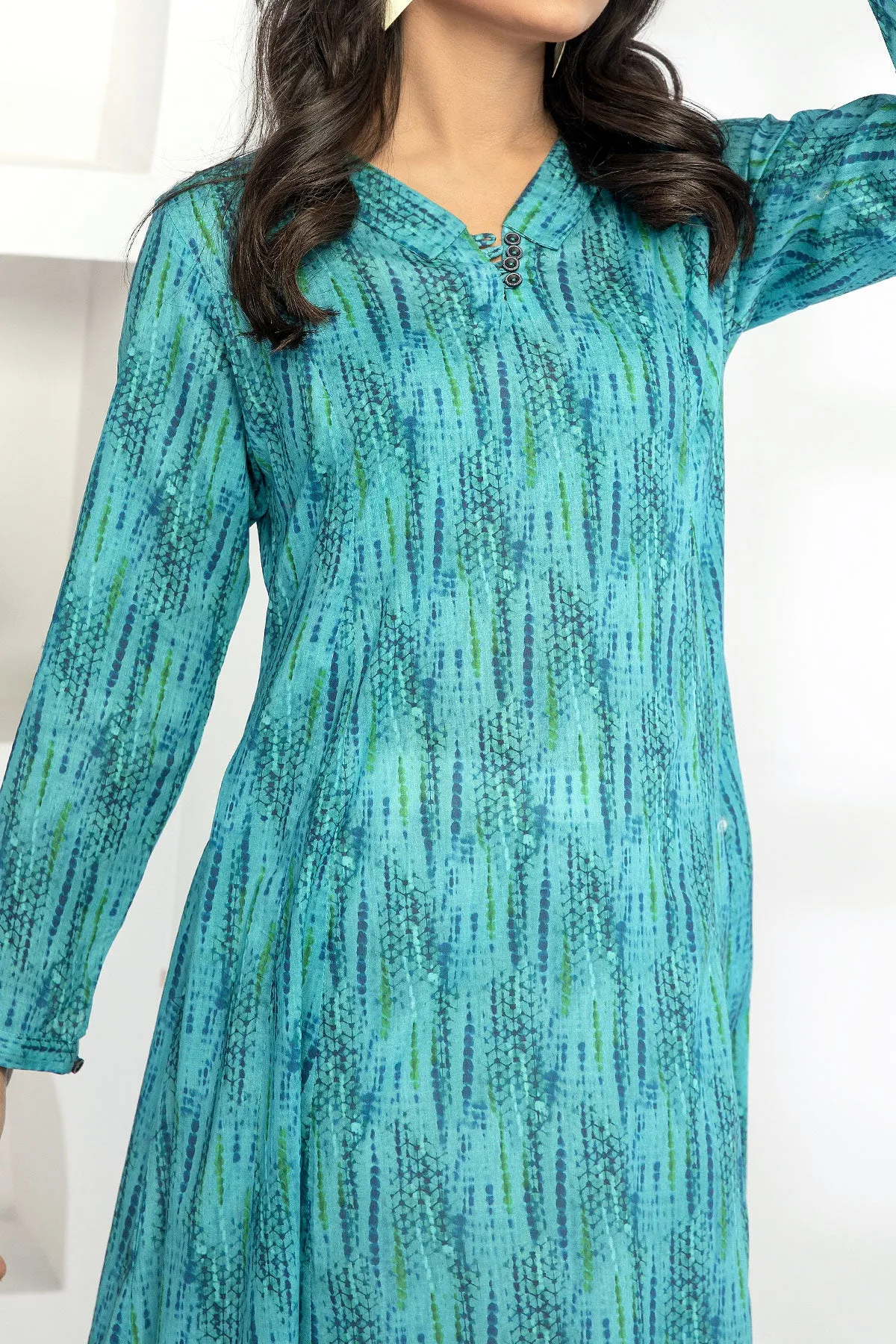 1 PIECE DIGITAL PRINT KURTI | DPCK-135