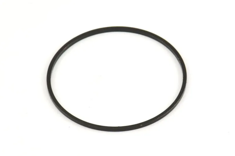 35mm Black Rings - 12 Oxidized Brass Black Circle Connectors (35x1mm) Bs 1087 S139