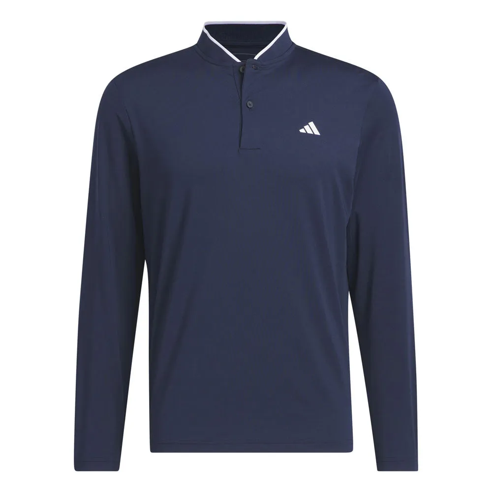 adidas Mens Long Sleeve Polo