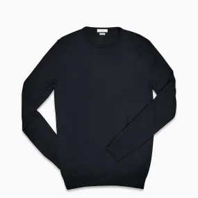 Anaclet crew-neck jumper (merino / dark blue)