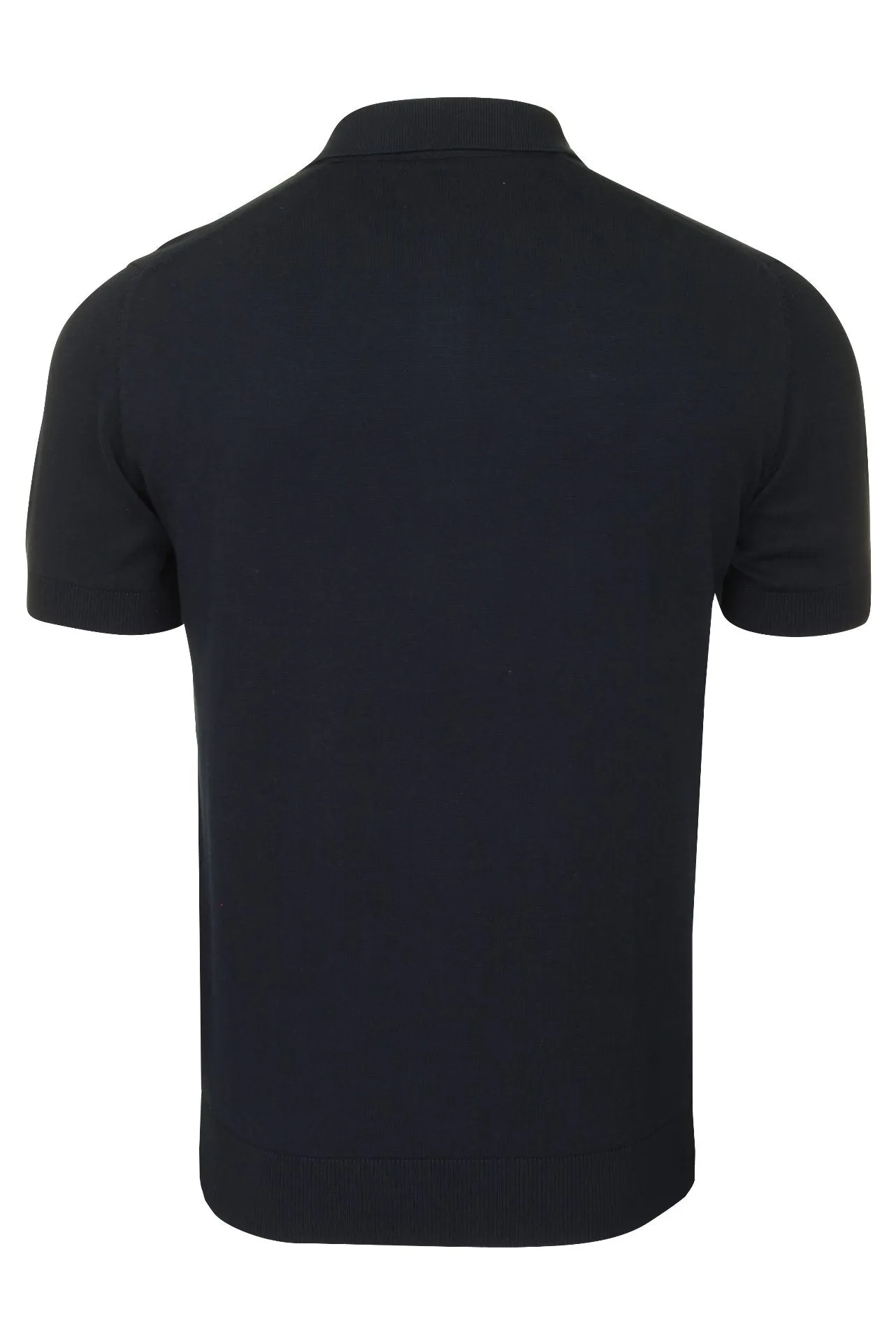 Ben Sherman Mens Signature Knitted Polo T-Shirt - Short Sleeved