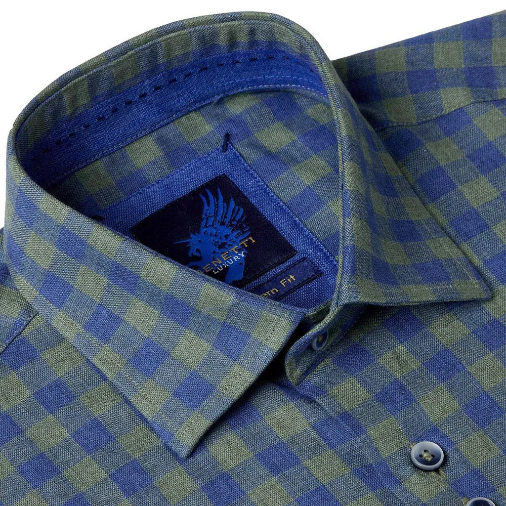 Benetti Casual Shirt - Lisbon Sage