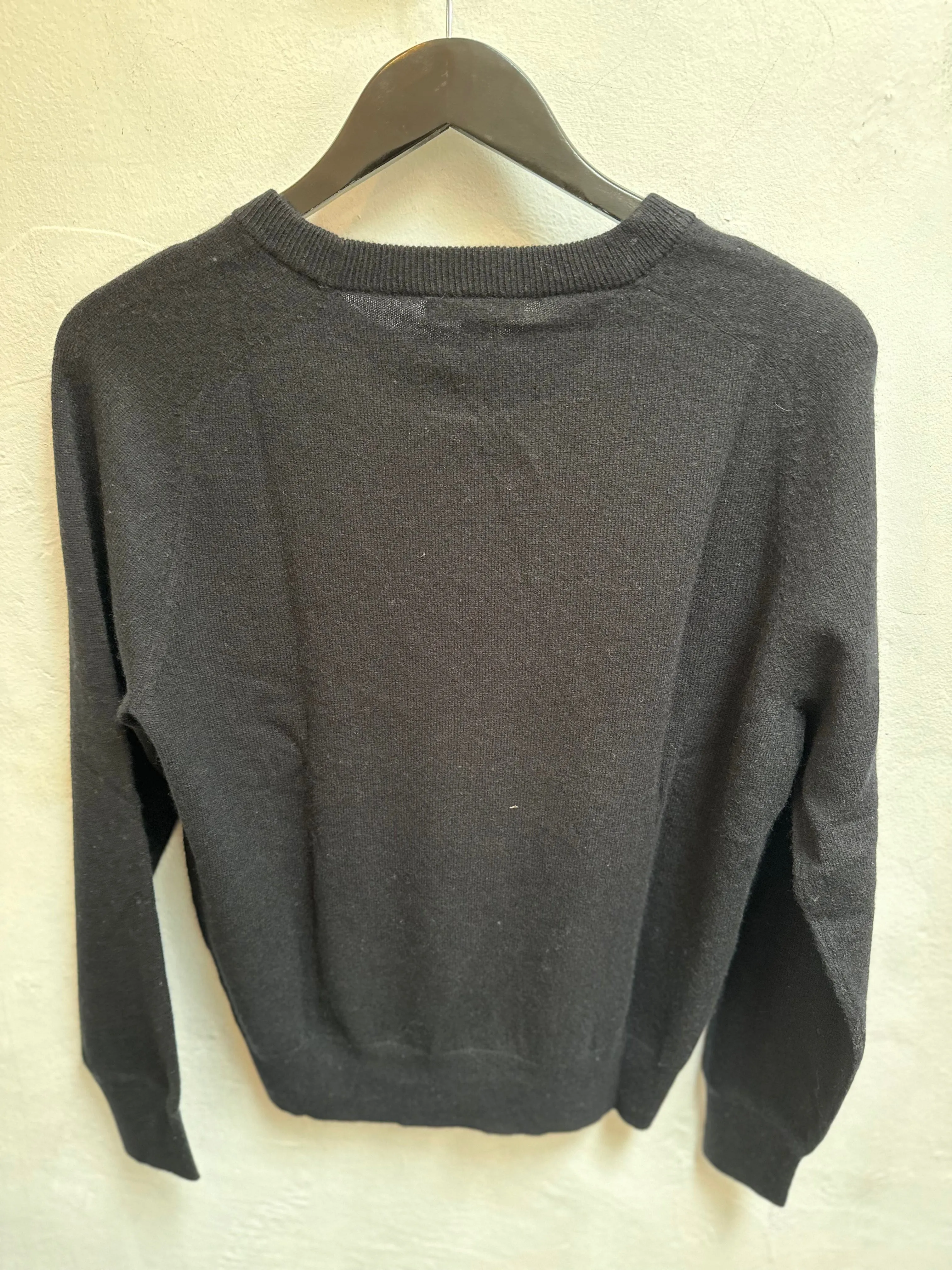 Black Cashmere Crewneck