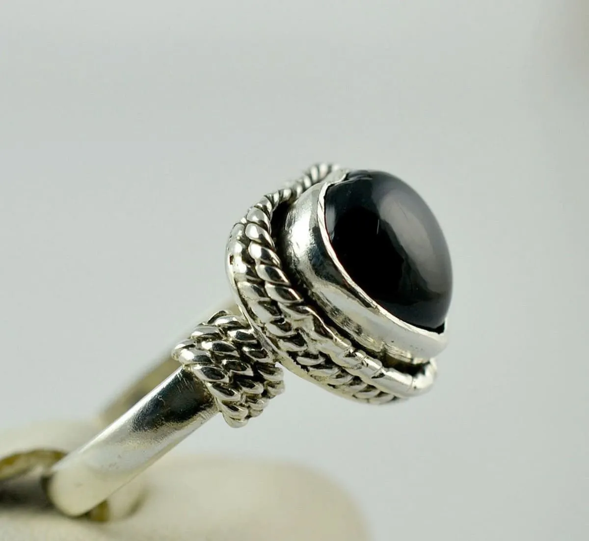 Black Onyx 925 Solid Sterling Silver Handmade Ring