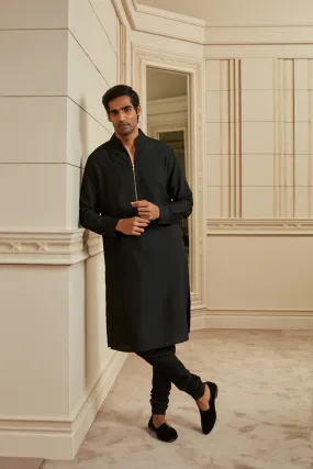 Black Single Kurta