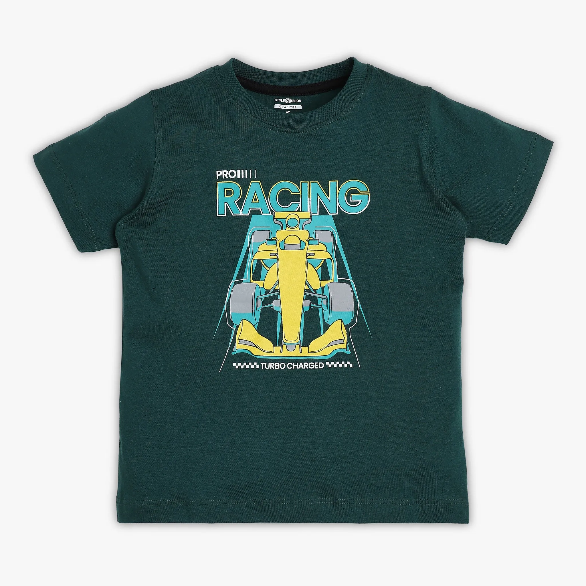 Boys Regular Fit Graphic T-Shirt