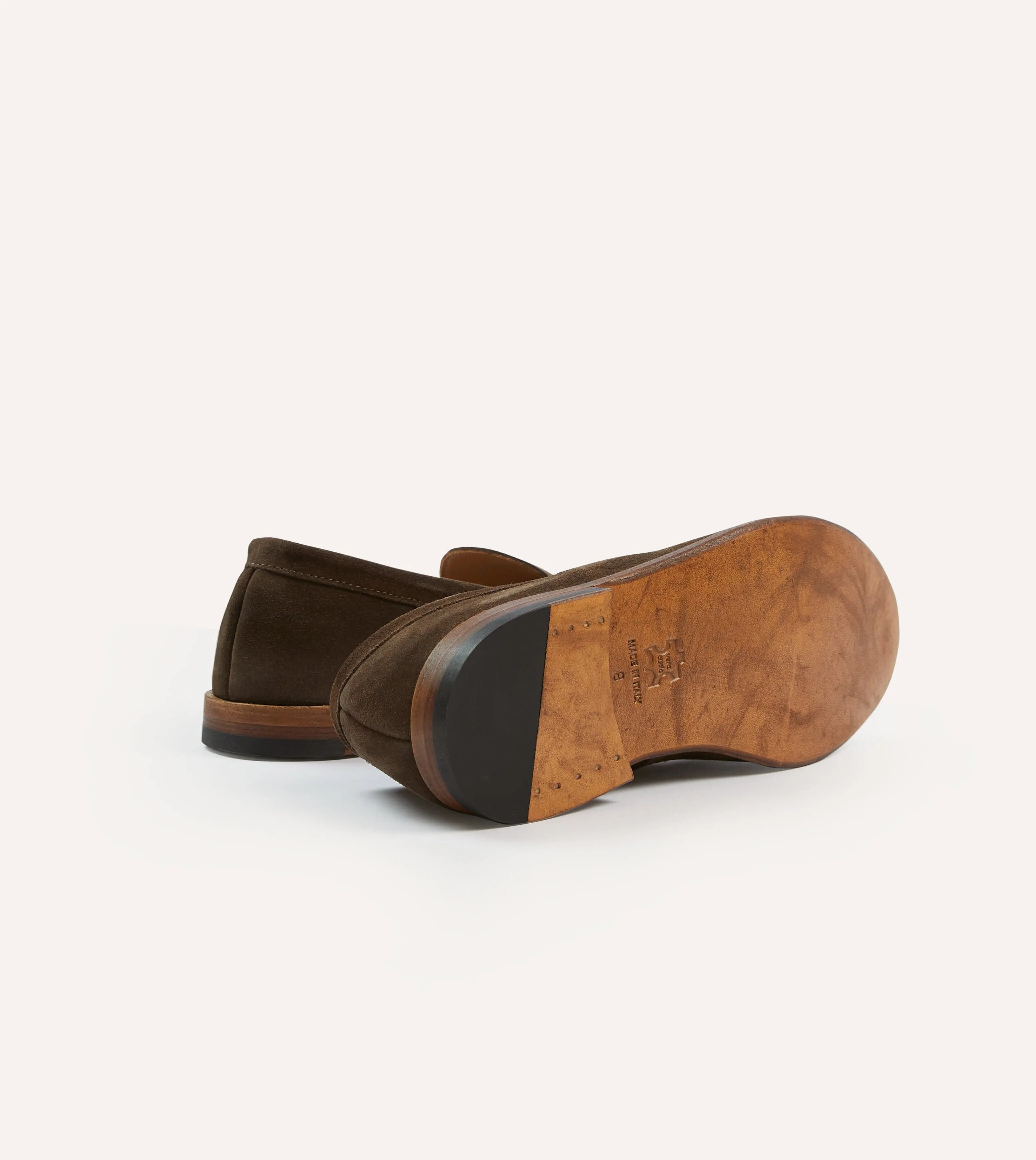 Brown Suede Henri Summer Loafer