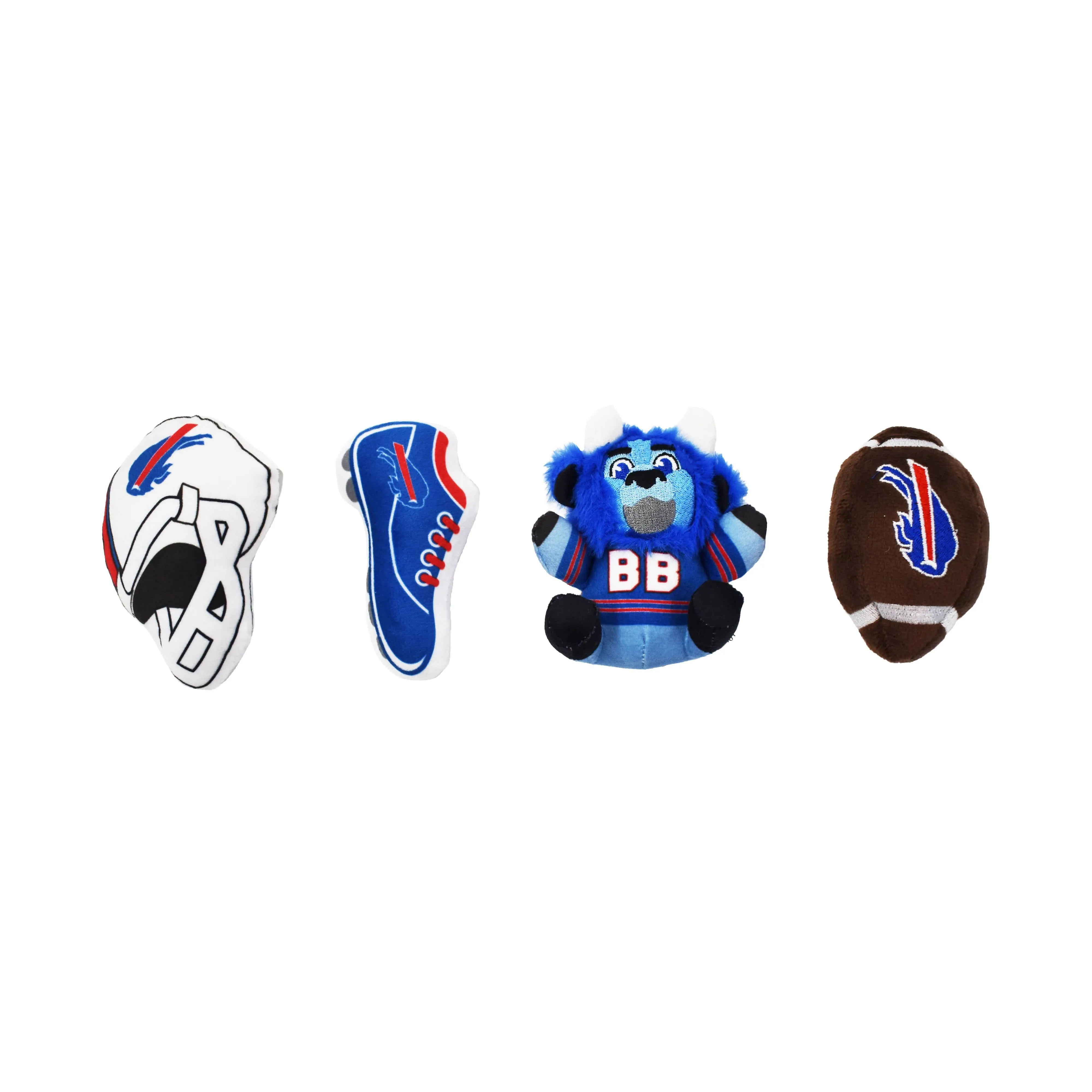 Buffalo Bills Four Pack Mini Plush Set