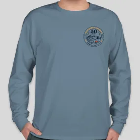 Camping at Tahoma 50th Unisex Long Sleeve T Shirt