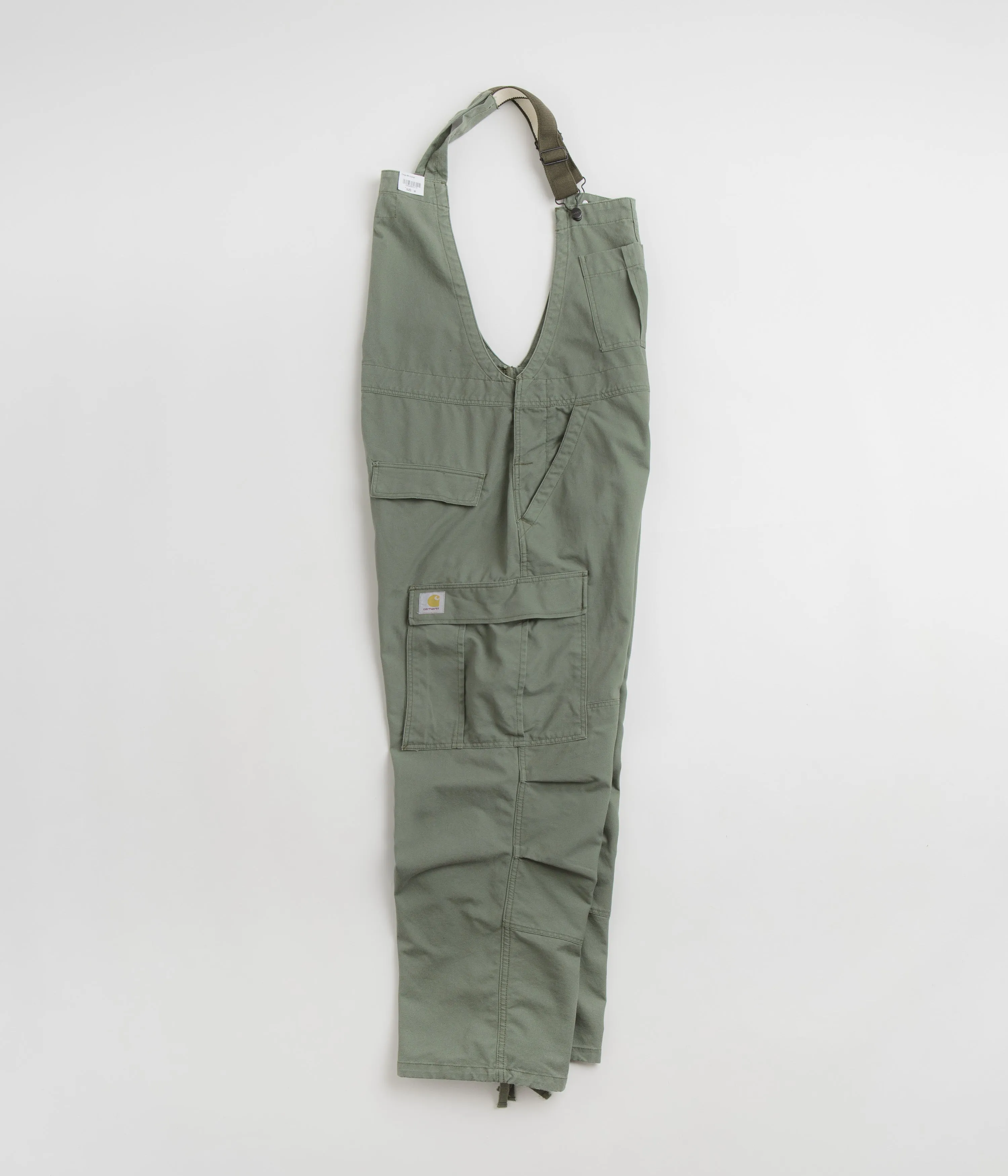 Carhartt Cargo Bib Overalls - Dollar Green