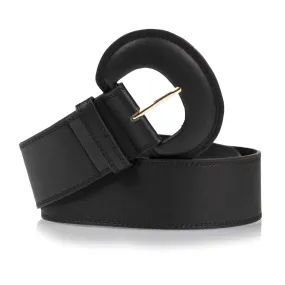 Ceinture Femme XXL Texturée Noir