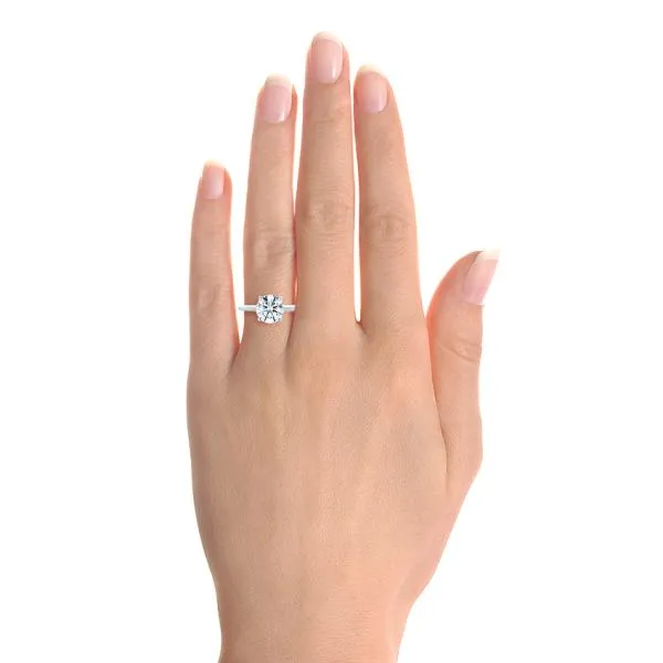 Custom Solitaire Diamond Engagement Ring [Setting Only] - EC070