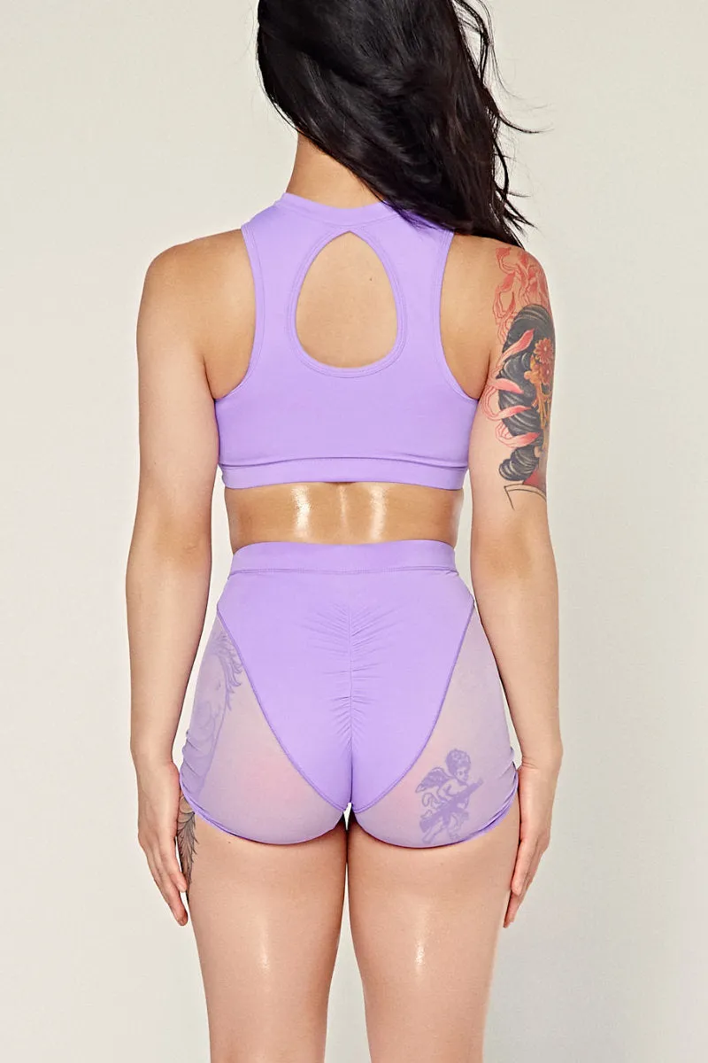 CXIX Dollhaus Sports Bra - Purple