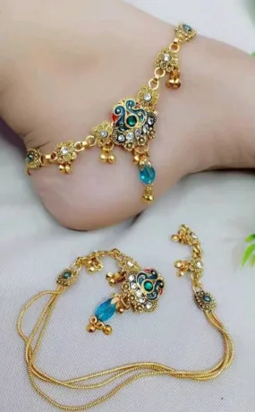 Designer Gold-plated  Anklets