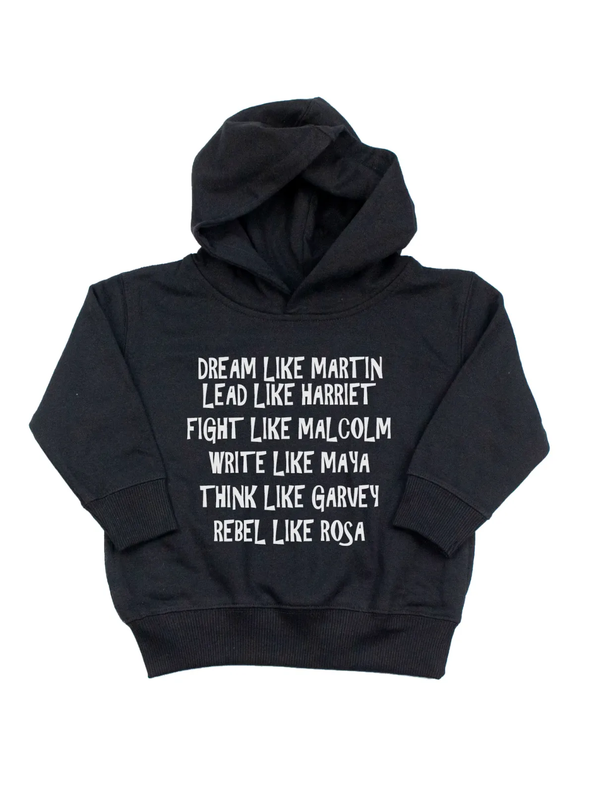 Dream like Martin Kids Hooded Black History Sweatshirt