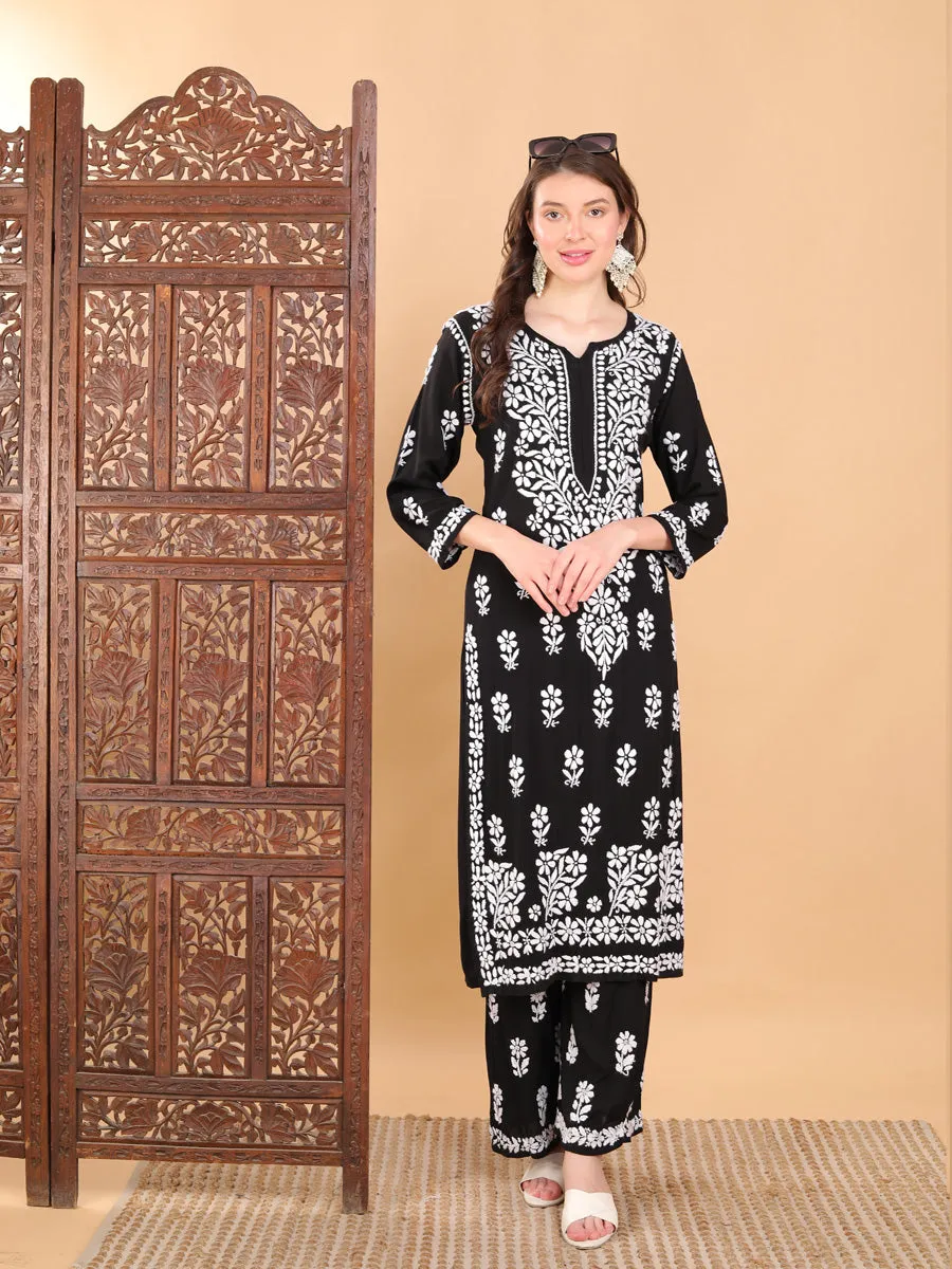 Dua Modal Premium Chikankari Kurti Set