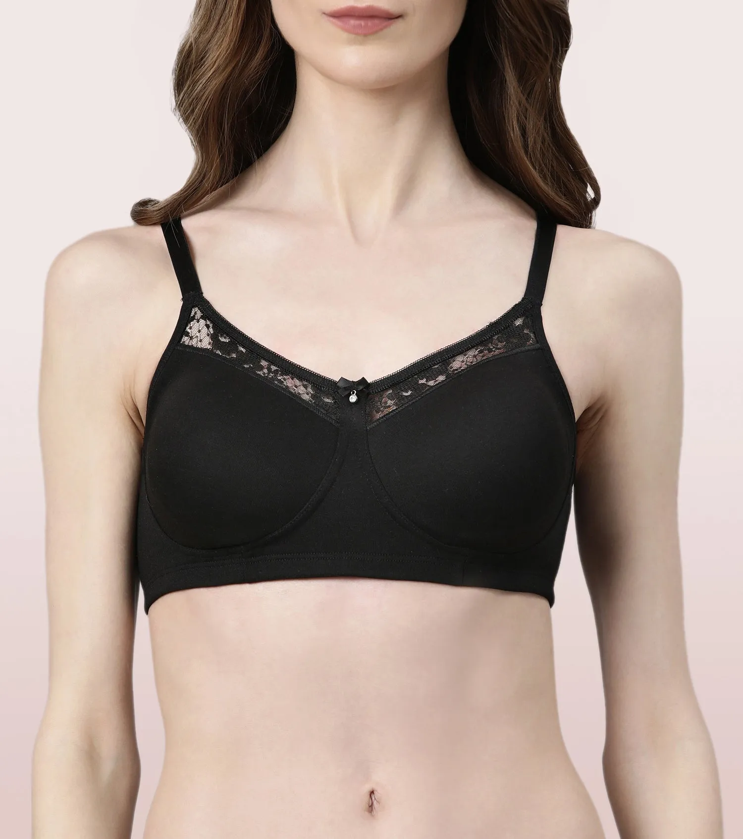 Enamor Durable Full Support Stay New Bra | A073