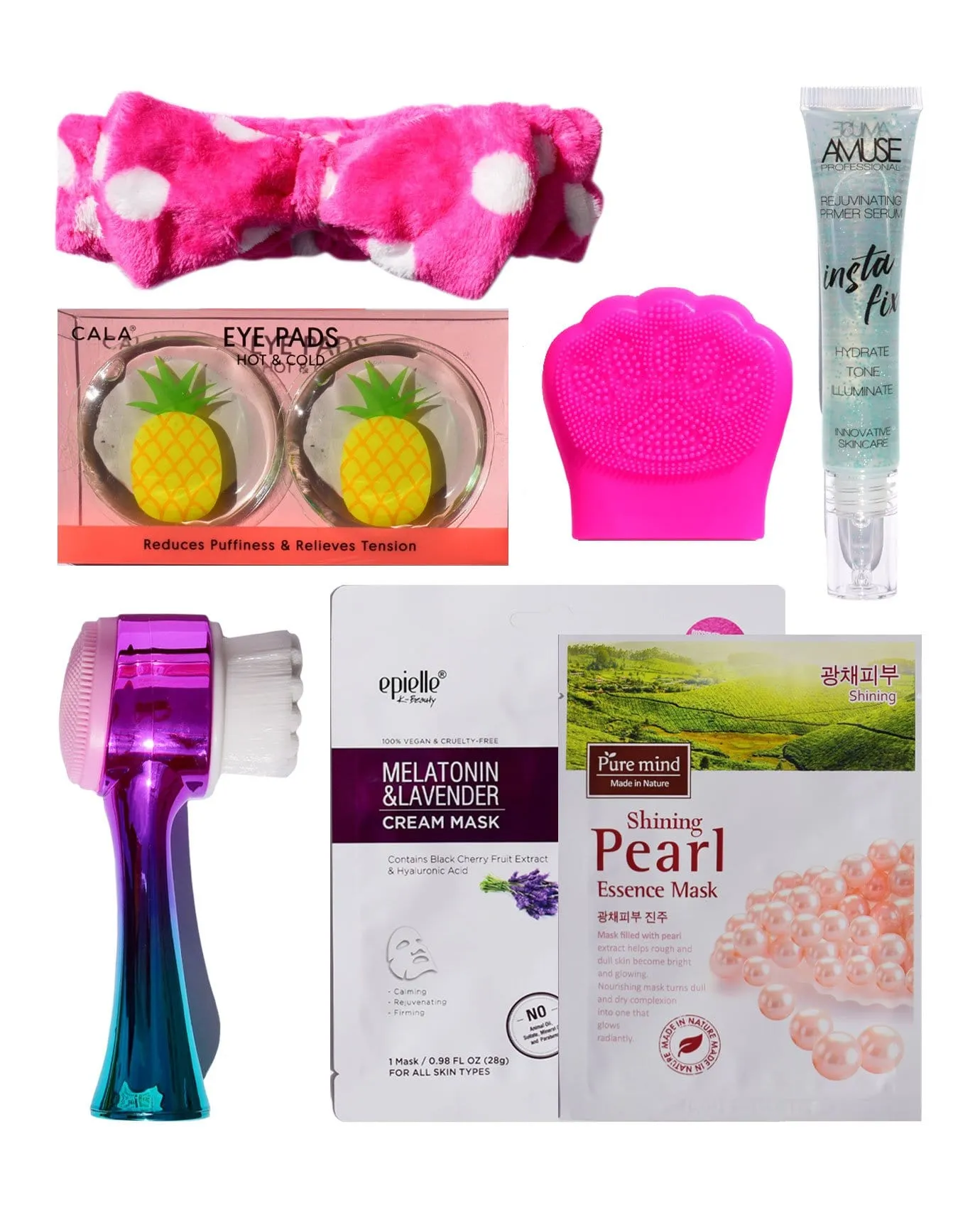 Facial Gift Set-Fuchsia