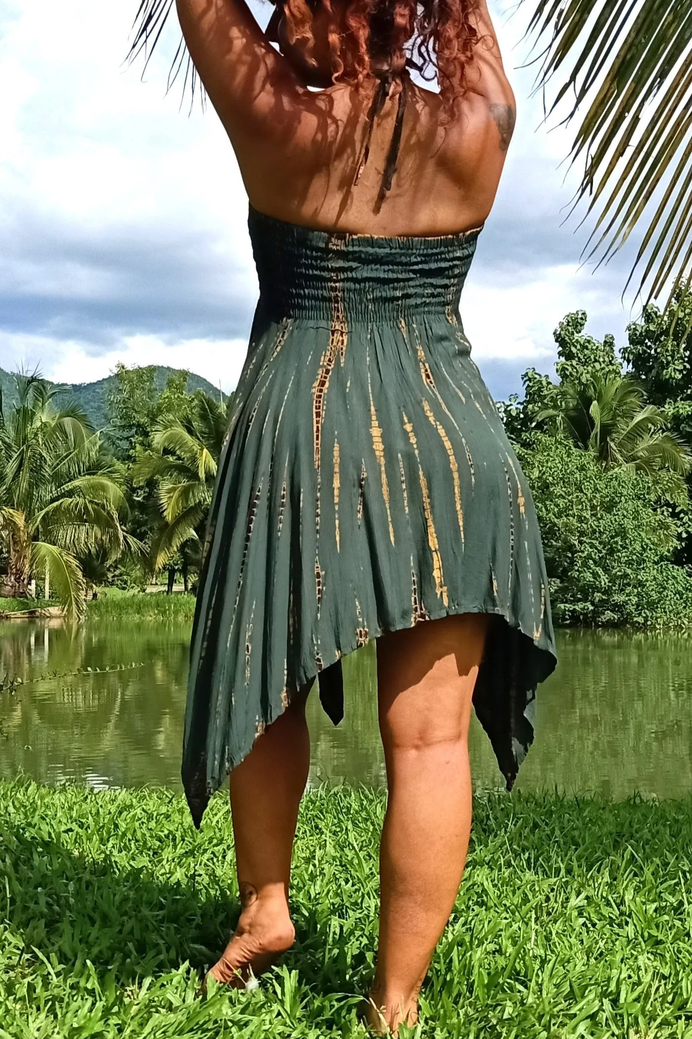 Fae Dress/Skirt in Rainforest