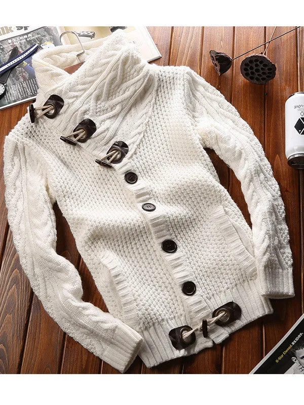 Forever Love Horn Buttons Sweater