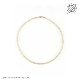 Gold Plated silver choker necklace