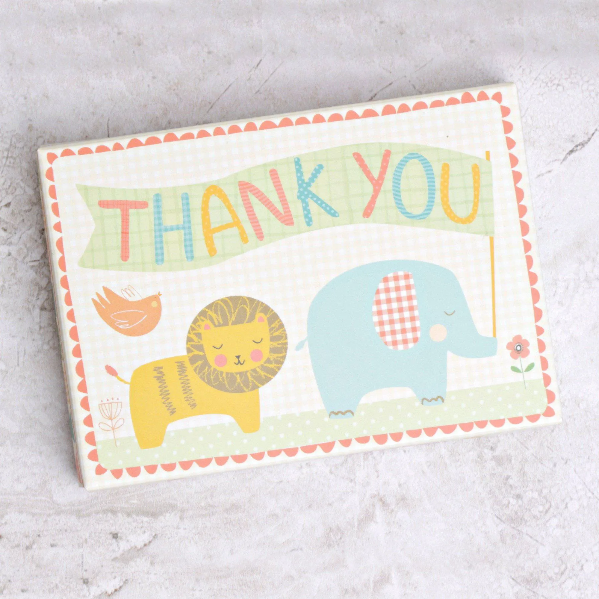 Happy Animal Thank You Cards