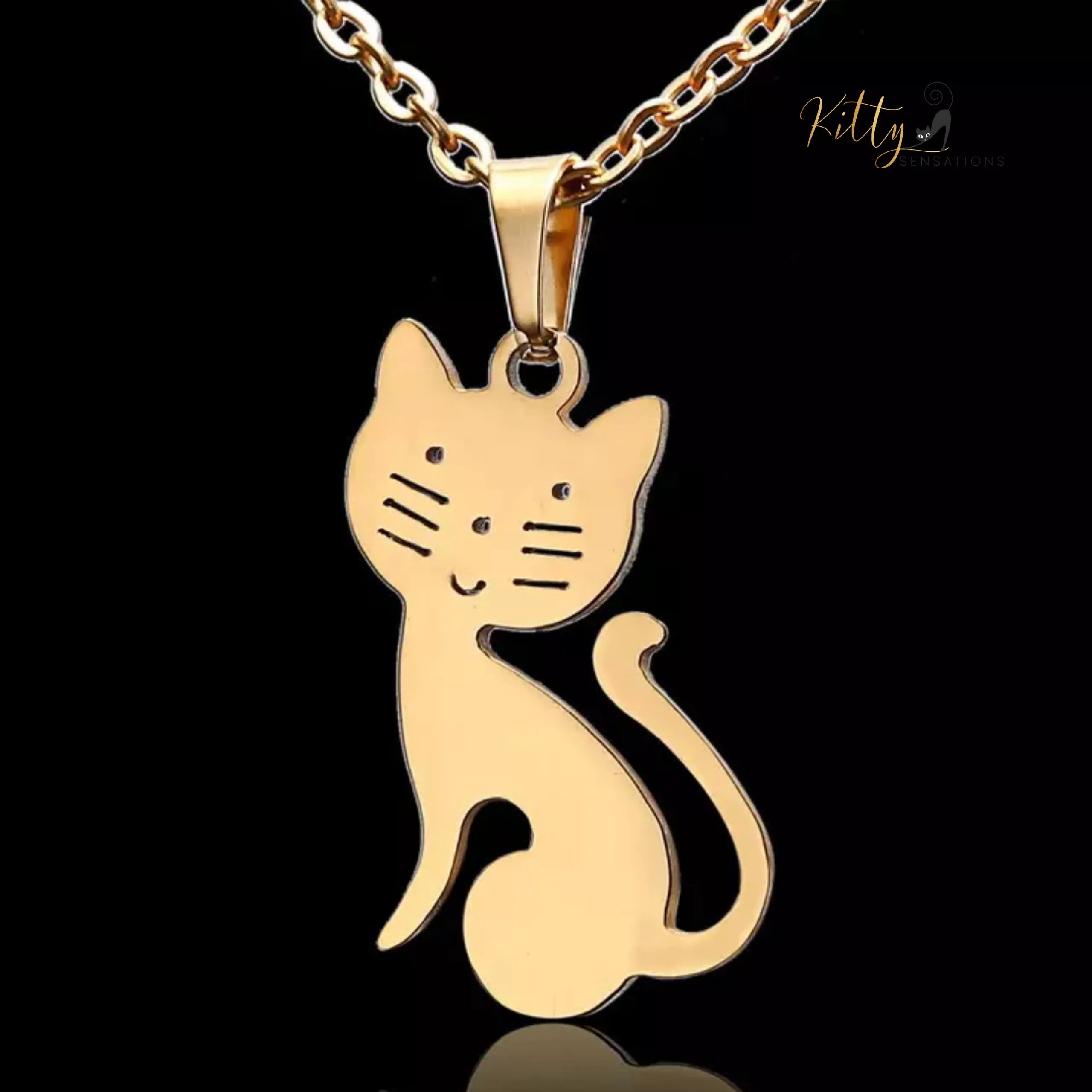 Happy Cat Gold Set (Gold Plated)