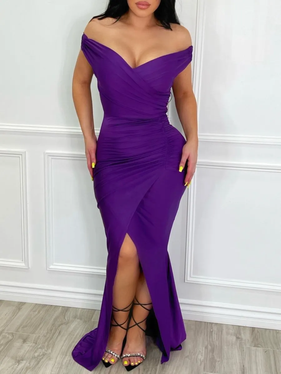 Harlow Dress Purple