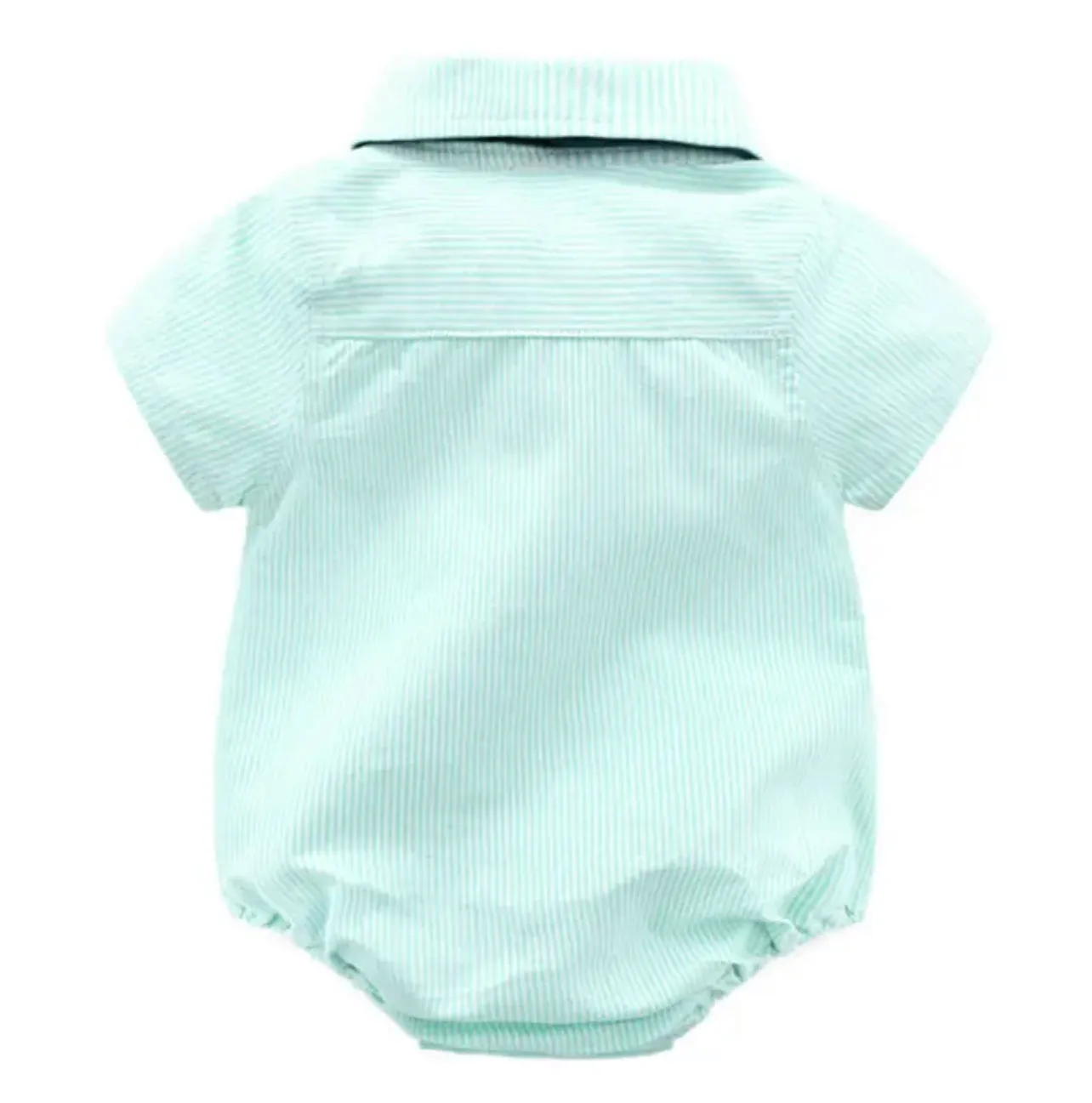 Infant's Bowtie Bodysuit, Comfy Short Sleeve Onesie