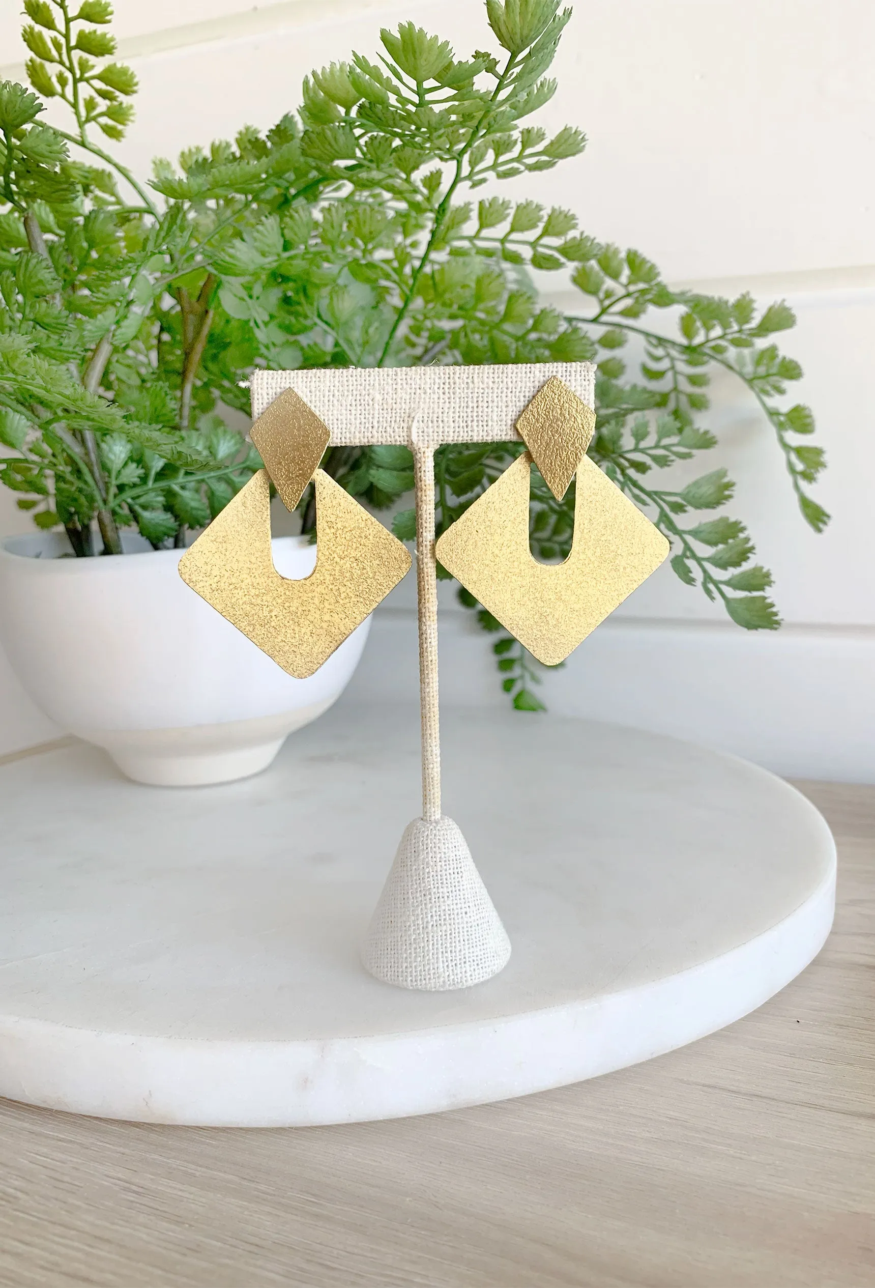 Instant Love Gold Earrings