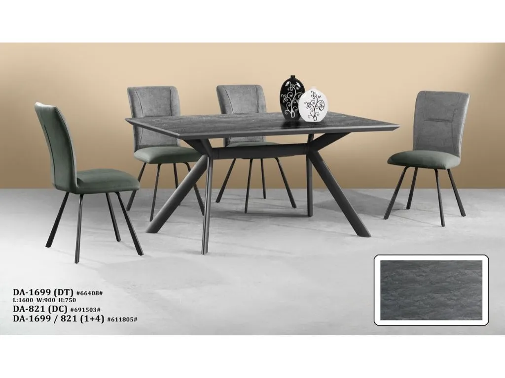 Jude 4/6 Seater Dining Set (DA1699DT   DA821 Chair)