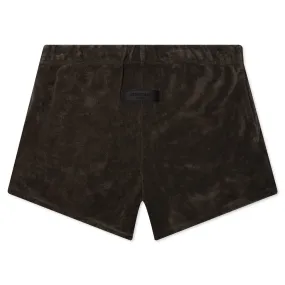 Kid's Running Short - Off Black