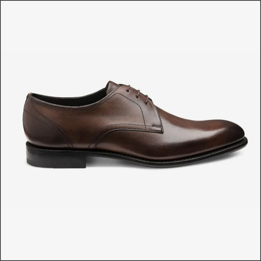 Loake Atherton Dark Brown Shoe*