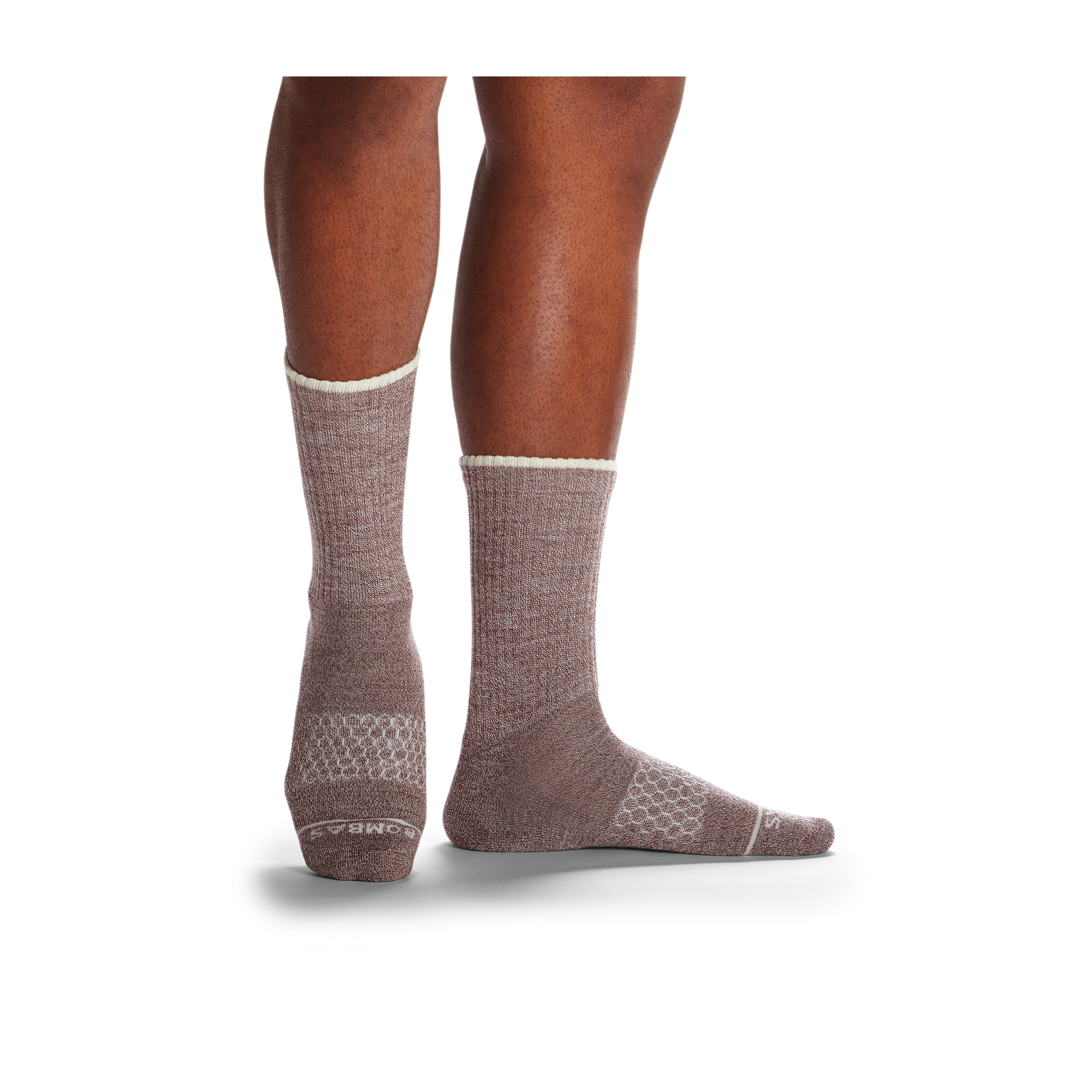 Men's Merino Wool Blend Calf Sock 4-Pack