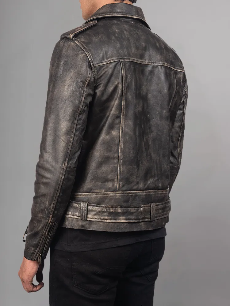 Negan The Walking Dead Black Leather Jacket