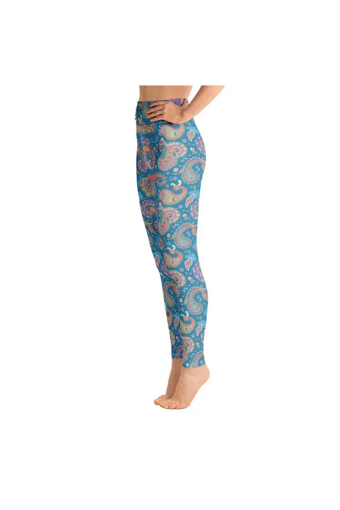 Paisley Power Yoga Leggings