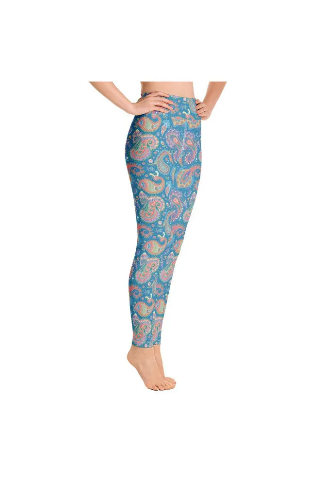 Paisley Power Yoga Leggings