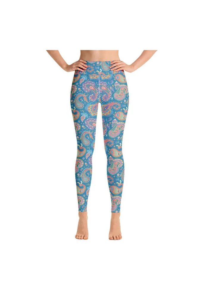 Paisley Power Yoga Leggings