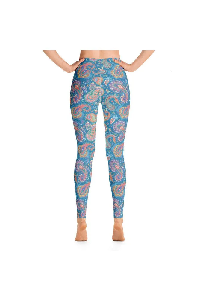 Paisley Power Yoga Leggings