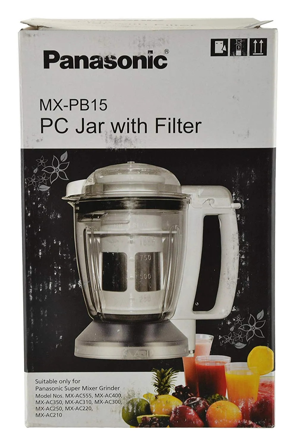 Panasonic  1.5 Litres Jar with Filter for Pansonic Mixer Grinder with locking system