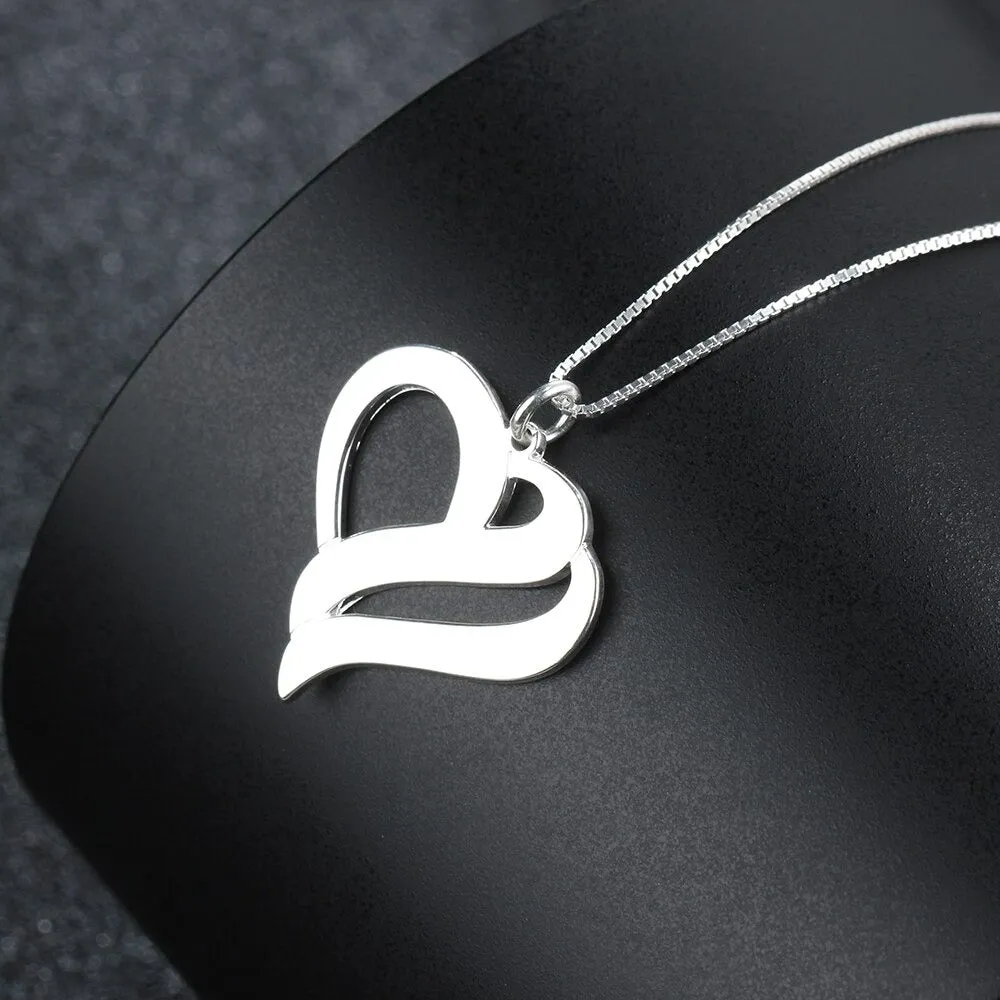 Personalized Heart Shape Necklace