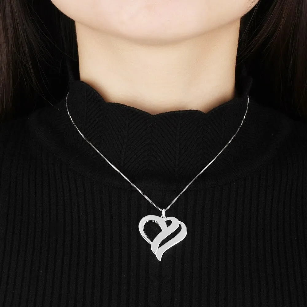 Personalized Heart Shape Necklace