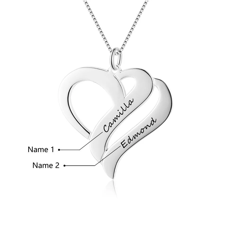 Personalized Heart Shape Necklace