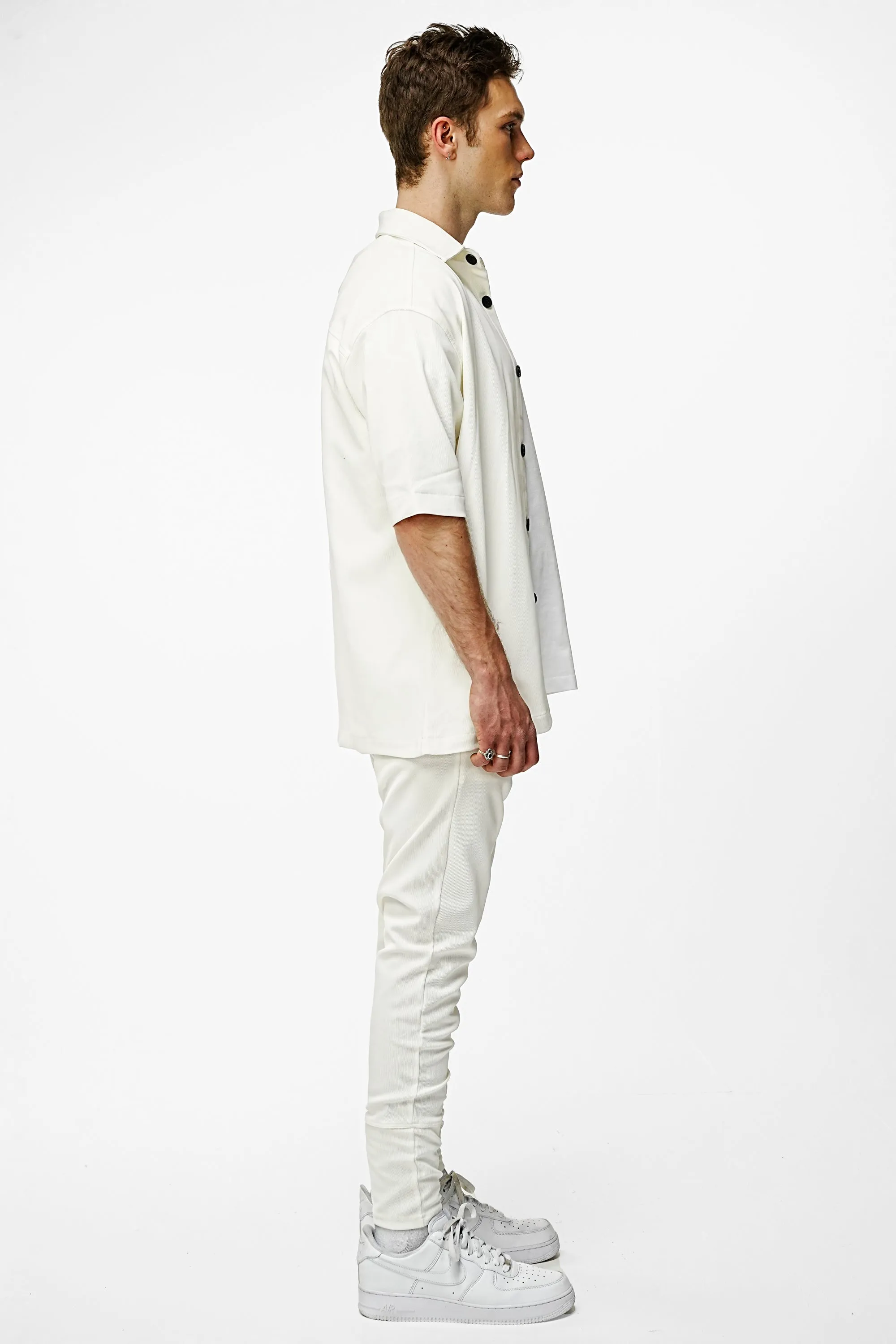 Premium Cords Summer Twinset - Off-White