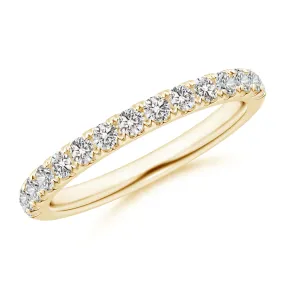 Round Half Eternity Diamond Ring