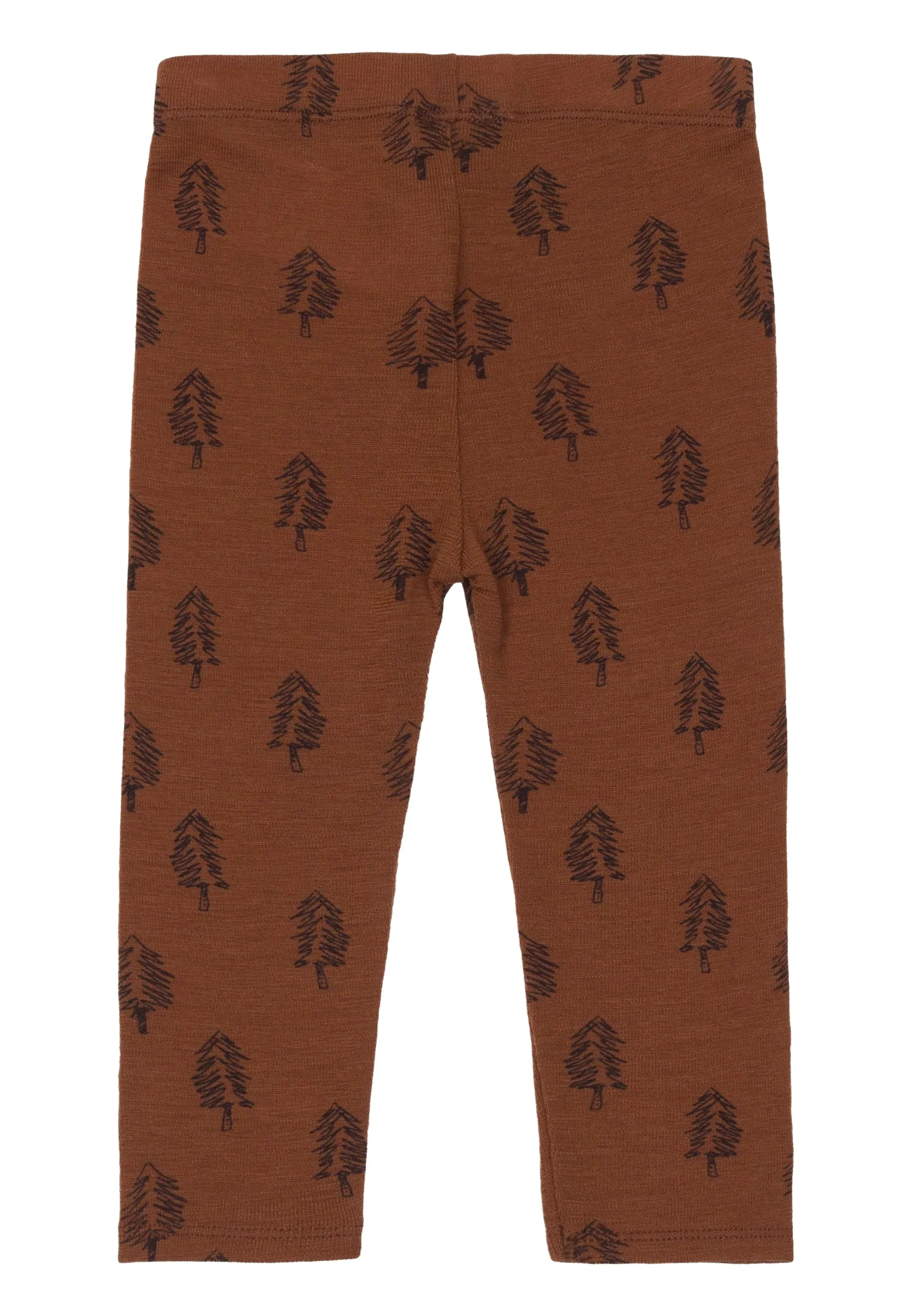 SGBPaula Baby Tree Wool Leggings - Brown Patina