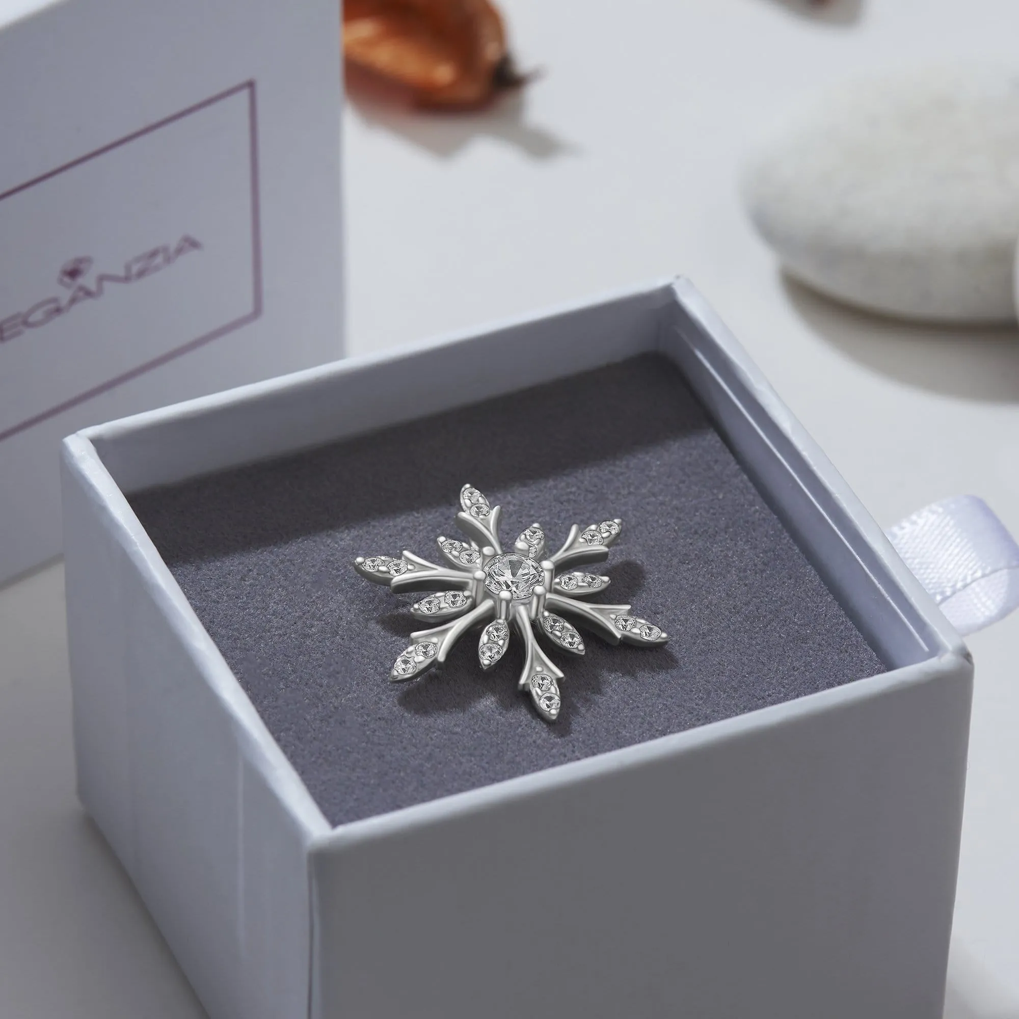 Snowflake Sterling Silver Pendant