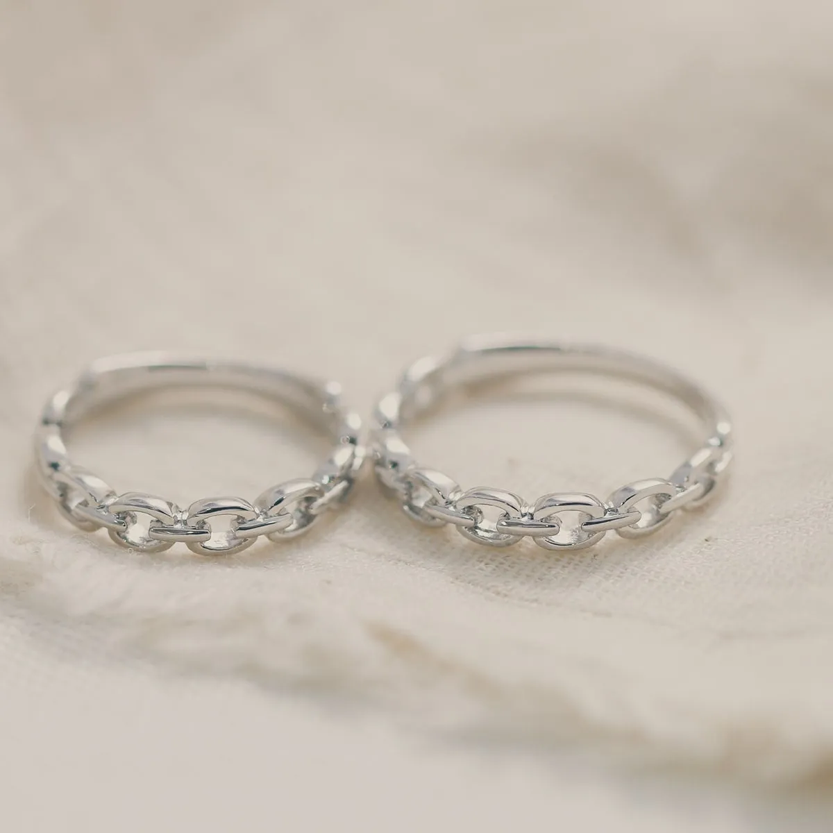 Unique Couple Wedding Ring Set - WM64